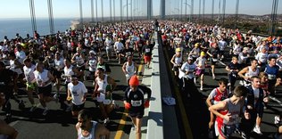 New York Maratonu'nda 50 bin kişi koştu