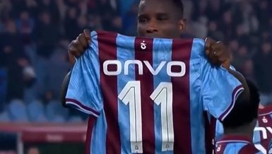 Trabzonspor'un golcüsü Paul Onuachu Orhan Kaynak'ı unutmadı