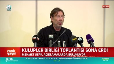 Mehmet Sepil: Sağlık Bakanlığı ve Spor Bakanlığı ile seyirci konusunu görüşücez