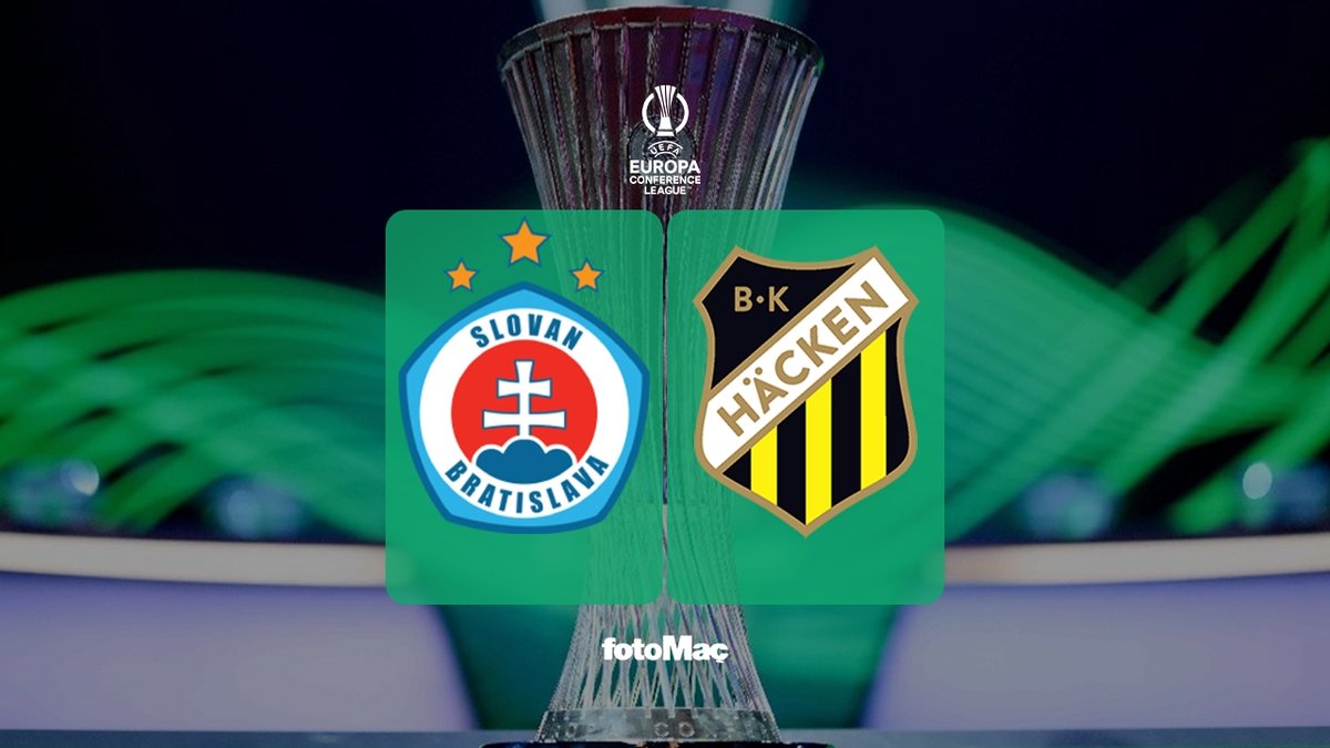 Konferans Ligi'nde 'tamam mı devam mı' maçı! Slovan Bratislava-Hacken CANLI İZLE