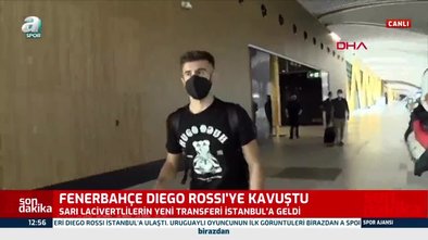 Son dakika spor haberi: Fenerbahçe'nin yeni transferi Diego Rossi İstanbul'da! (FB spor haberi)