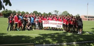 Damat adayından güzel hareket