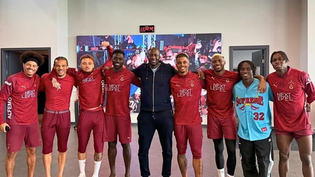 Yaya Toure'den Galatasaray Kemerburgaz Tesisleri'ne ziyaret!