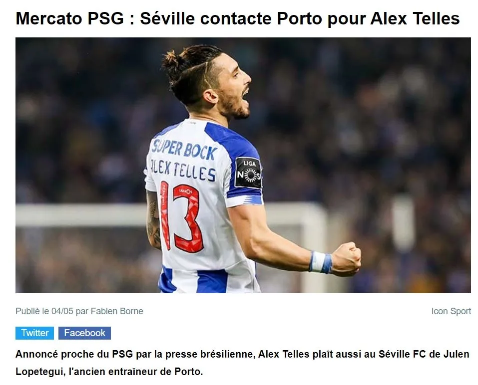 Alex Telles'e PSG'den sonra Sevilla da talip! - 1