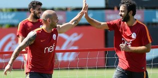 Galatasaray'da Karabükspor mesaisi