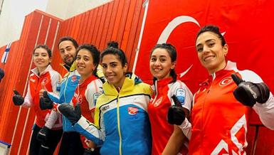 Kadın Curling Milli Takımı Avrupa ikincisi