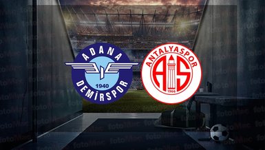 Adana Demirspor - Antalyaspor maçı canlı anlatım