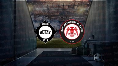 Altay - Çorum FK maçı ne zaman, saat kaçta ve hangi kanalda canlı yayınlanacak? | Trendyol 1. Lig
