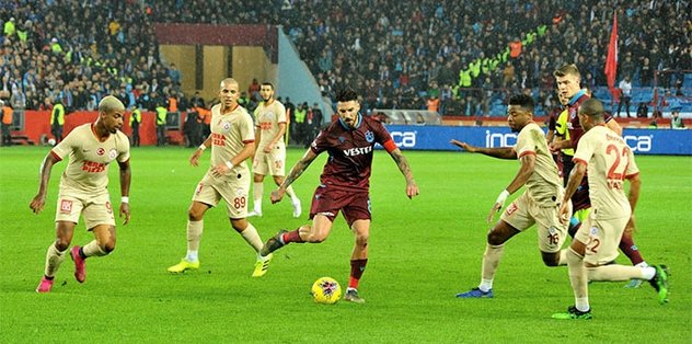 Trabzonspor 1 1 Galatasaray Mac Sonucu Son Dakika Galatasaray Haberleri Fotomac