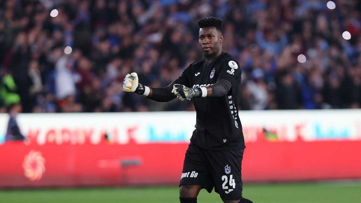 Andre Onana Trabzonspor'a veda etti!