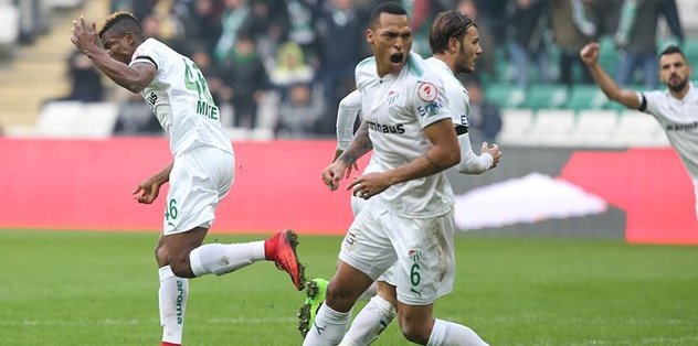 Bursaspor galibiyete kilitlendi
