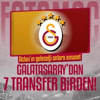 Galatasaray'da 7 imza birden!