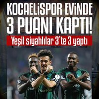 Kocaelispor 3'te 3 yaptı!