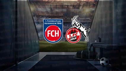 Heidenheim - Köln maçı ne zaman, saat kaçta ve hangi kanalda canlı yayınlanacak? | Almanya Bundesliga