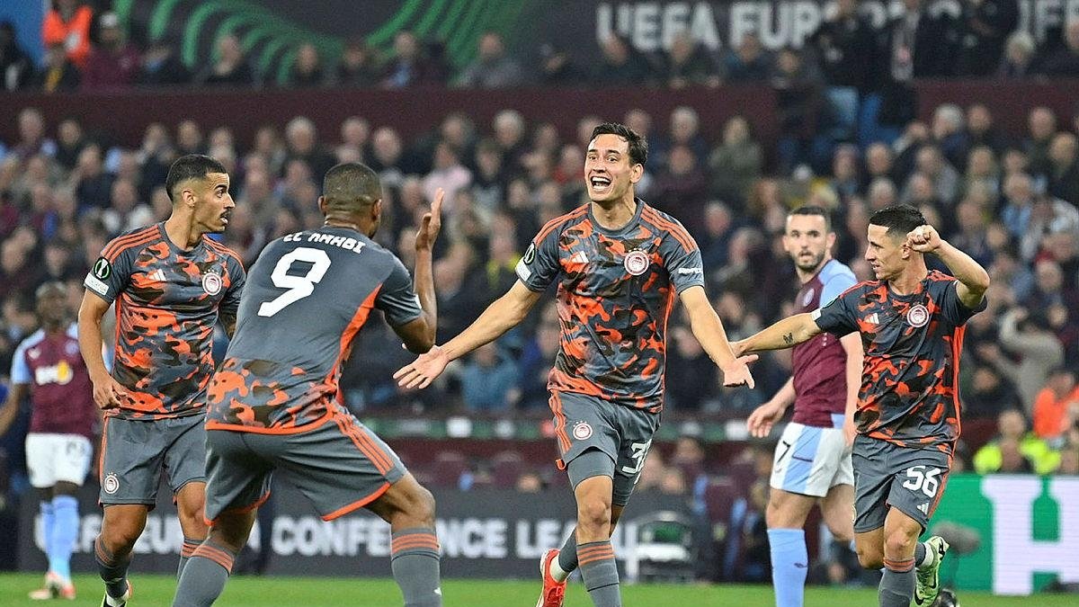 Aston Villa 2-4 Olympiakos (MAÇ SONUCU - ÖZET)