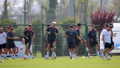 A Milli Futbol Takımı Galler maçına hazır!