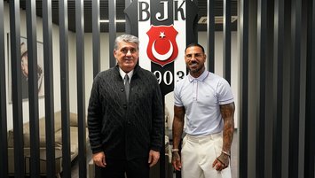 Quaresma, Beşiktaş'ı ziyaret etti