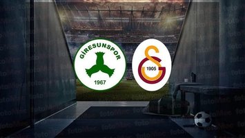 Giresunspor - Galatasaray | CANLI