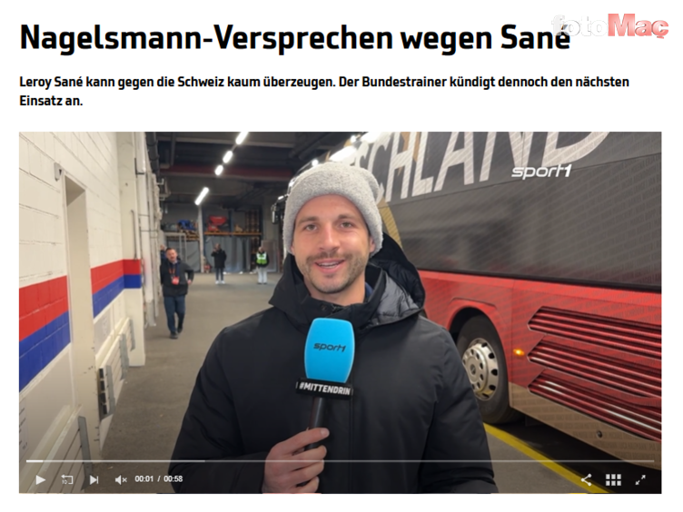 Almanya Teknik Direktörü Julian Nagelsmann'dan flaş Leroy Sane kararı!