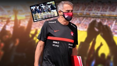 Şenol Güneş İstanbulspor ile Akhisarspor maçını izledi!