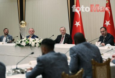 Başkan Recep Tayyip Erdoğan Başakşehir’i kabul etti