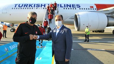Son dakika EURO 2020 haberleri | Türkiye A Milli Futbol Takımı'mız Bakü'de!