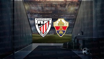 Athletic Bilbao - Elche maçı hangi kanalda?
