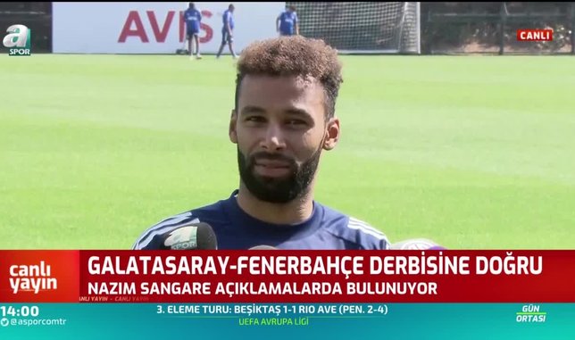 Nazım Sangare: Galatasaray maçından galibiyetle döneceğiz