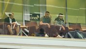 Yılmaz Başkan Doğan’la selamlaştı