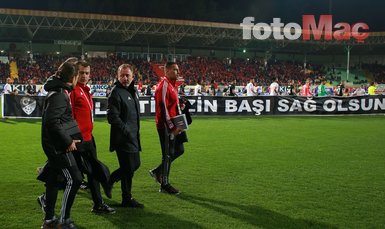 Alanyaspor-Beşiktaş maçından dikkat çeken kareler