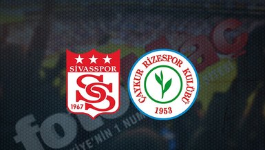 Sivasspor - Rizespor maçı ne zaman, saat kaçta ve hangi kanalda canlı yayınlanacak? | Süper Lig