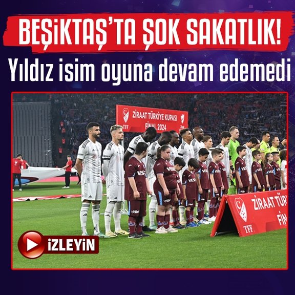 Beşiktaş’ta Jackson Muleka sakatlığı nedeniyle oyundan ayrıldı!