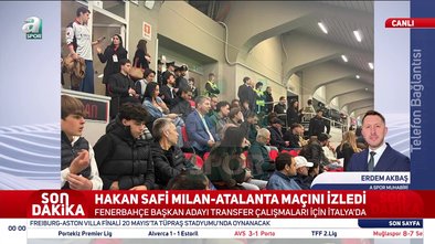 Fenerbahçe Başkan Adayı Hakan Safi'den İtalya'da transfer görüşmesi!