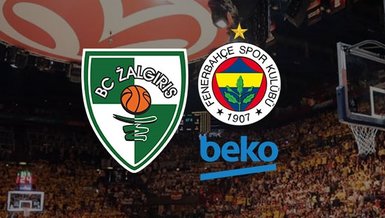 Zalgiris Kaunas Fenerbahçe Beko maçı CANLI