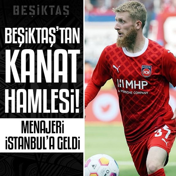TRANSFER HABERLERİ: Beşiktaş’tan kanat harekatı! Menajeri İstanbul’a geldi
