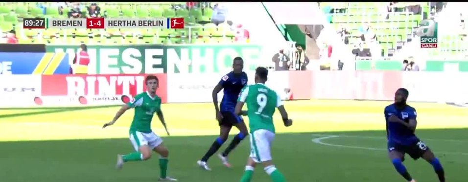 Gol Werder Bremen 1 4 Hertha Berlin Videosunu Izle Fotomac Tv