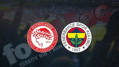 Olympiakos Fenerbahçe maçı CANLI İZLE ⚽ | Olympiakos - Fenerbahçe maçı ne zaman? Fenerbahçe UEFA maçı saat kaçta? Olympiakos Fenerbahçe maçı hangi kanalda canlı yayınlanacak?
