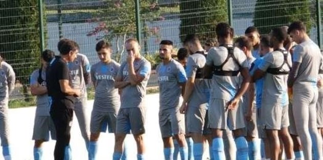 Trabzonspor'da tatsız antrenman