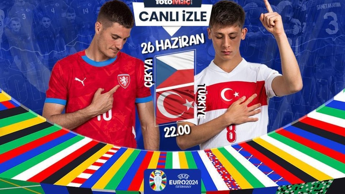 Çekya Türkiye maçı CANLI YAYIN | Milli maç canlı izle şifresiz - Türkiye - Çekya maçı saat kaçta?
