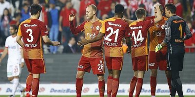 Galatasaray beat Antalyaspor in last breath