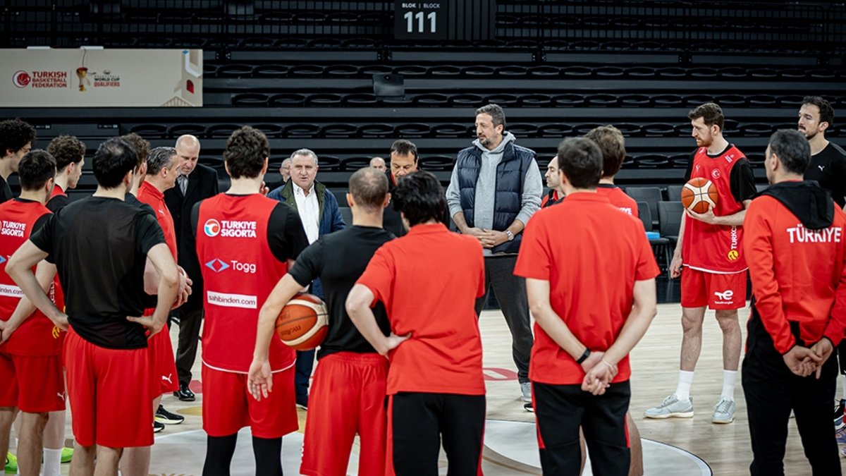 A Milli Erkek Basketbol Takımı, Sırbistan maçının hazırlıklarına devam etti!