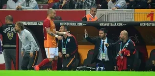 G.Saray’da garip Sneijder istatistiği