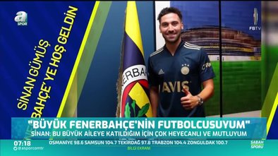 Sinan Gumus Den Ilk Sozler Buyuk Fenerbahce Nin Futbolcusuyum Videosunu Izle Fotomac Tv