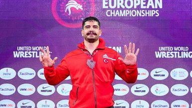 Milli güreşçi Taha Akgül Avrupa güreş tarihine geçti