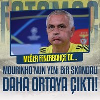 Mourinho'nun bir skandalı daha ortaya çıktı!