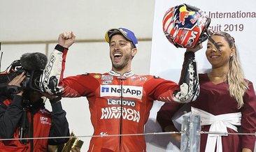 Sezonun ilk yarışı Dovizioso'nun