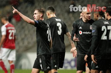 İşte Braga-Beşiktaş maçından kareler!