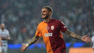 Galatasaray'da Mauro Icardi Süper Lig'in gol kralı oldu!