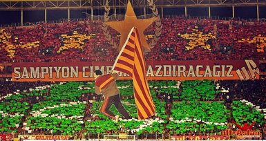 Galatasaray taraftarından 2 koreografi hazırlığı!