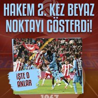 Trabzonspor ikinci penaltısını kazandı!